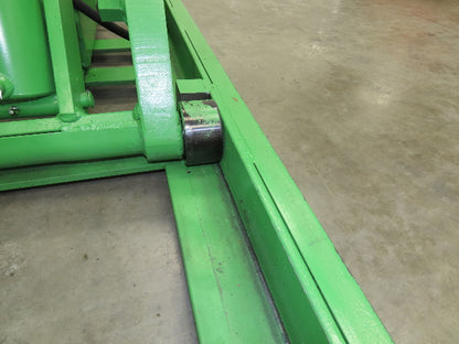 Hydraulic Lift Table 10000lb 5 Ton 102" Travel 78x48" 3Ph 5Hp Leeson Mobile