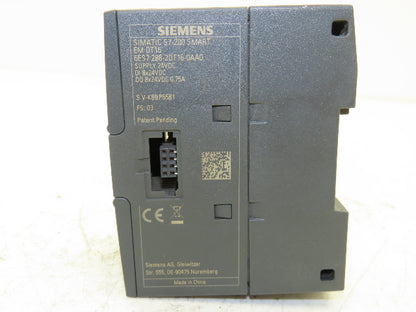 Siemens S7-200 Smart EM DT16 I/O PLC Input Output Module 6ES7 288-2DT16-0AA0