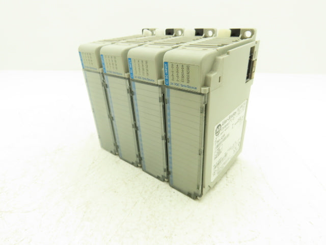 Allen Bradley 1769-IQ16 1769-IQ16 DC I/O Modules 16-Point 24VDC Mixed Lot of 4