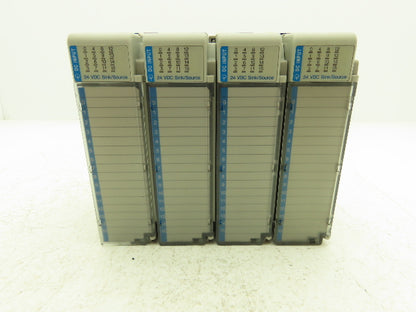 Allen Bradley 1769-IQ16 1769-IQ16 DC I/O Modules 16-Point 24VDC Mixed Lot of 4