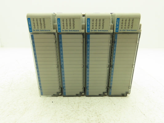 Allen Bradley 1769-IQ16 1769-IQ16 DC I/O Modules 16-Point 24VDC Mixed Lot of 4