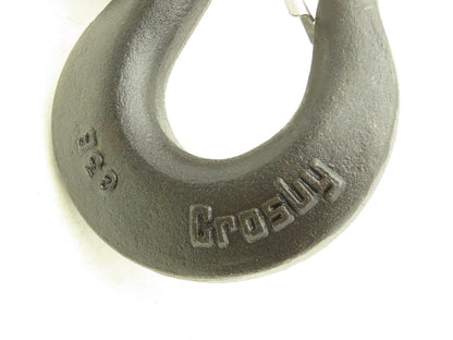 Crosby IA 3-Ton Hoist Upper Swivel Hook Mount with Chain Guide