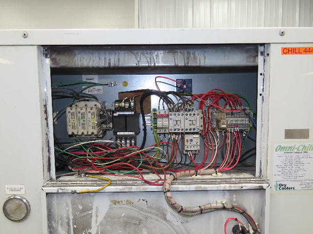 Dry Coolers PAC-050 Onmi Chiller Cooling Oil Chiller Air Cooled 480V 3Ph 25 GPM