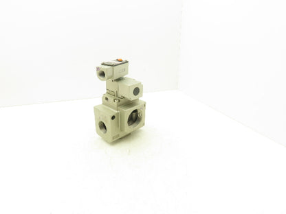 SMC VP3185-125TZA-N Pneumatic Solenoid Pilot Valve 3-Port 1-1/4"NPT