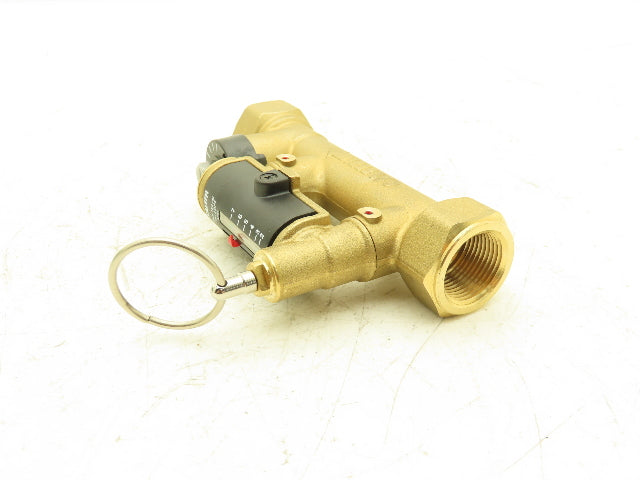 Caleffi 132552A QuickSetter Balancing Valve w/Flow Meter 2-7GPM 3/4"FNPT 150PSI
