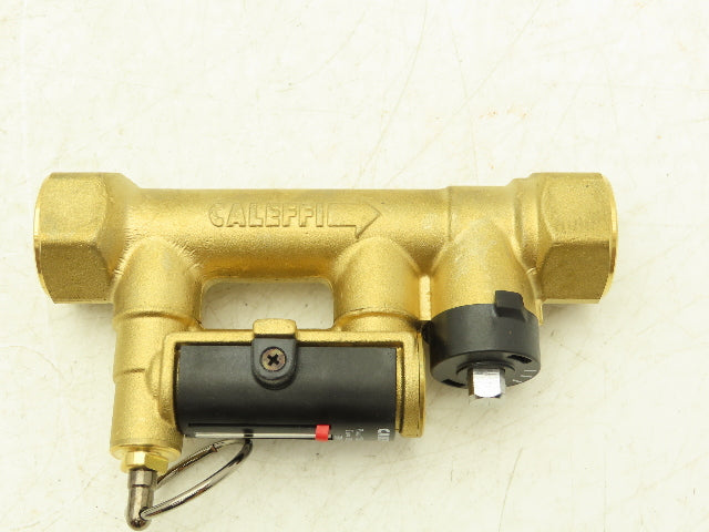 Caleffi 132552A QuickSetter Balancing Valve w/Flow Meter 2-7GPM 3/4"FNPT 150PSI