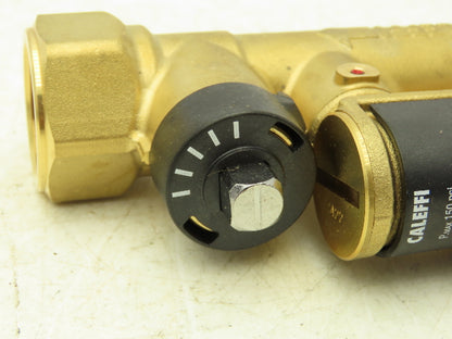 Caleffi 132552A QuickSetter Balancing Valve w/Flow Meter 2-7GPM 3/4"FNPT 150PSI