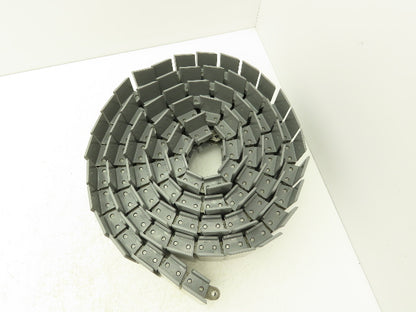 Rexnord D863TAB S-4.5 TableTop Conveyor Chain Side Flex 4.5"x 10'L Gray