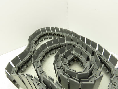 Rexnord D863TAB S-4.5 TableTop Conveyor Chain Side Flex 4.5"x 10'L Gray
