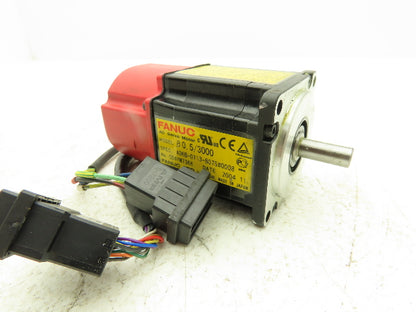 Fanuc A06B-0113-B075 AC Servo Motor 0.2kw 3000RPM Encoder A20B-8001-0560