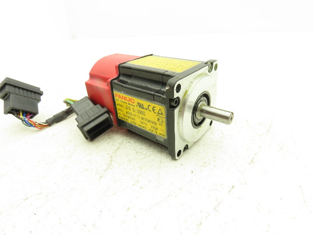 Fanuc A06B-0113-B075 AC Servo Motor 0.2kw 3000RPM Encoder A20B-8001-0560