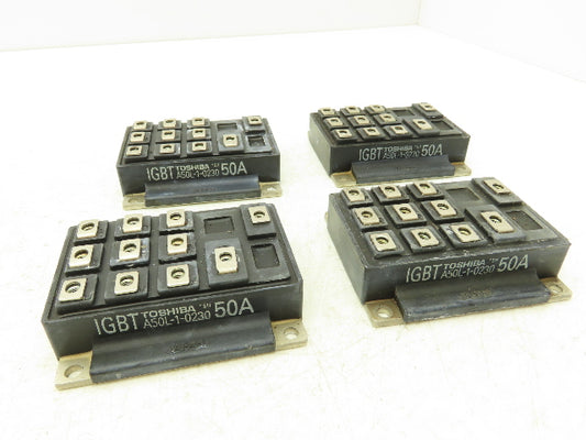 Toshiba A50L-1-0230 Power Module Transistor Block 50AMP IGBT Lot Of 4