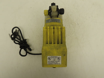 LMI Milton Roy A141-155S Chemical Metering Dosing Pump 0.58GPH 120V 250PSI