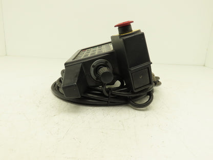 ABB HAA 3560-BBA Robot Teach Pendant Keypad Handheld With 35' Cord With E-stop