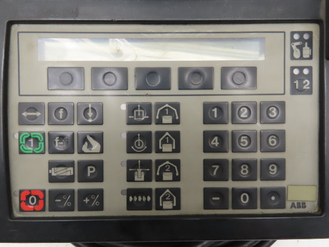 ABB HAA 3560-BBA Robot Teach Pendant Keypad Handheld With 35' Cord With E-stop