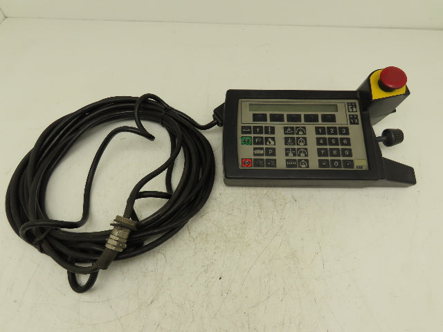 ABB HAA 3560-BBA Robot Teach Pendant Keypad Handheld With 35' Cord With E-stop