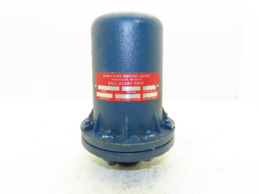 Armstrong 2D/G Ball Float Trap Air Gas Vent 1/2" NPT 115PSI 1/8" Orifice