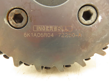 Ingersoll 6K1A06R04 72250-A Indexable Face Mill 24-Insert Cutter 6" Endmill