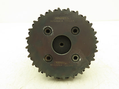 Ingersoll 6K1A06R04 72250-A Indexable Face Mill 24-Insert Cutter 6" Endmill
