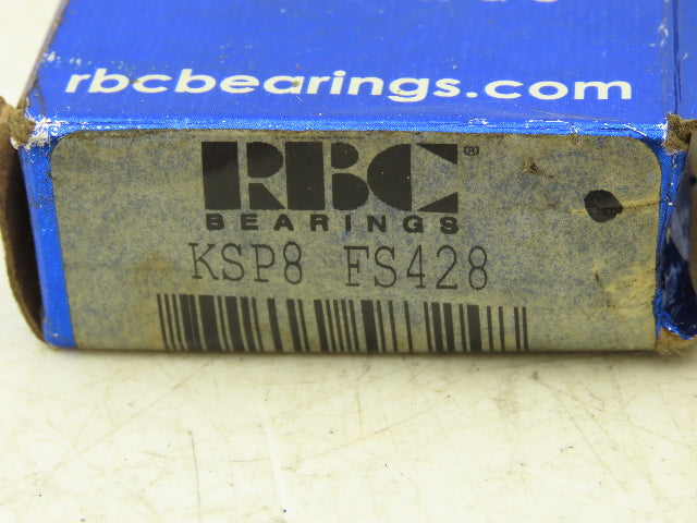 RBC KSP8FS428 Control Bearing Teflon Seals Double Sealed 1/2"-ID 1-1/16"-OD