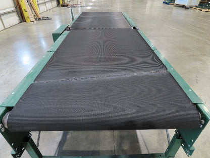 Dematic 39"x 10' Gapper Conveyor 34" Belt 2-Speed Package Gapping 90/160fpm 36"H