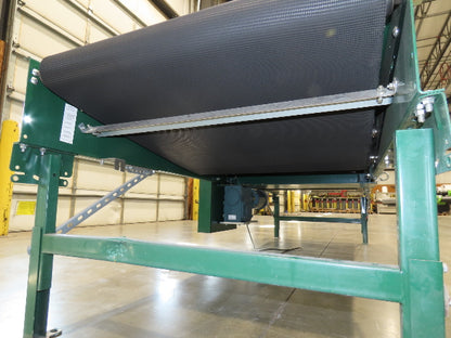 Dematic 39"x 10' Gapper Conveyor 34" Belt 2-Speed Package Gapping 90/160fpm 36"H