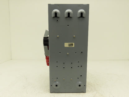 Square D CH361 Safety Disconnect Switch 30A 600V 20HP Fused 3 Pole