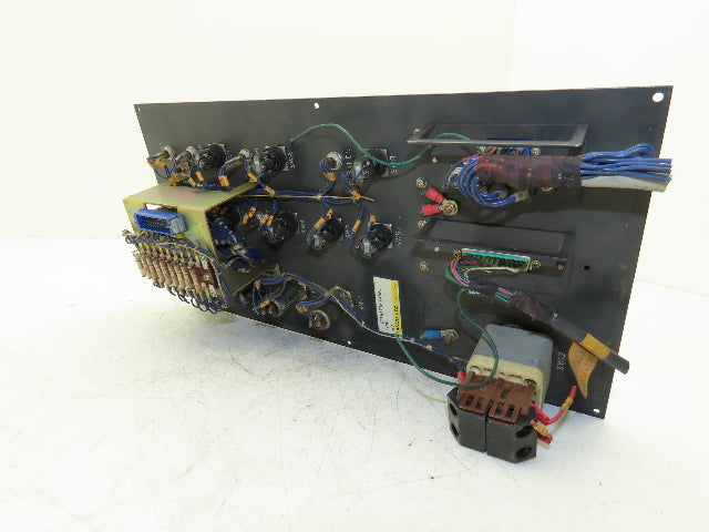 Fanuc A05B-2022-C121 HMI Operator Control Panel Push Button W/E-Stop No Keys