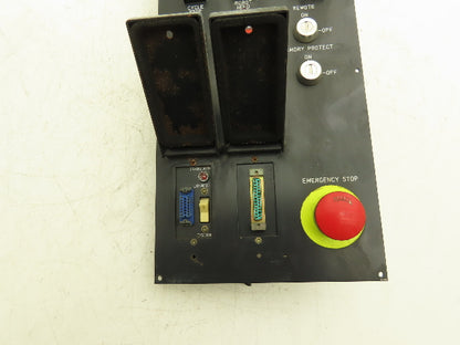 Fanuc A05B-2022-C121 HMI Operator Control Panel Push Button W/E-Stop No Keys