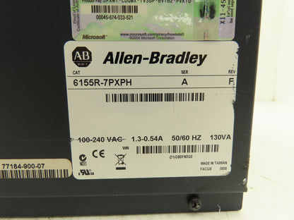 Allen Bradley 6155R-7PXPH Industrial PC Computer Windows XP Professional