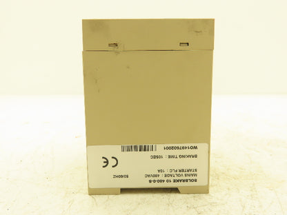 Solbrake WO1497602001 Clutch Brake Time & Torque Adjustment Controller 480VAC