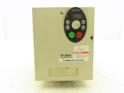 Sumitomo HF3214-3A7 VFD Inverter AC Drive 380/500V 3.7kW 5HP 3PH Missing Screw