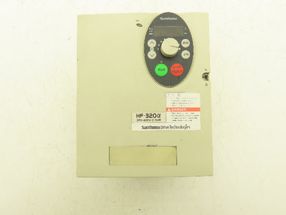 Sumitomo HF3214-3A7 VFD Inverter AC Drive 380/500V 3.7kW 5HP 3PH Missing Screw