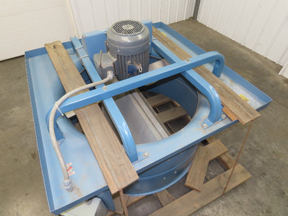 Hartzell S61-G-422 Upblast Roof Ventilator Series 61 Vertijet 42" Dual Blade 3Hp