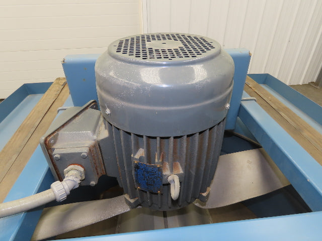 Hartzell S61-G-422 Upblast Roof Ventilator Series 61 Vertijet 42" Dual Blade 3Hp