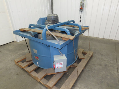 Hartzell S61-G-422 Upblast Roof Ventilator Series 61 Vertijet 42" Dual Blade 3Hp