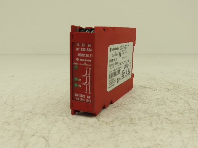 Allen Bradley 440R-N23113 Guardmaster Safety Relay 24VDC MSR126.1T Ser A