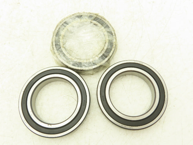Fag 6012-2RSR Sealed Bearing Both Sides 60x95x18 mm Lot Of 3