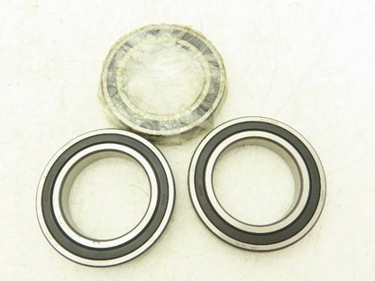 Fag 6012-2RSR Sealed Bearing Both Sides 60x95x18 mm Lot Of 3
