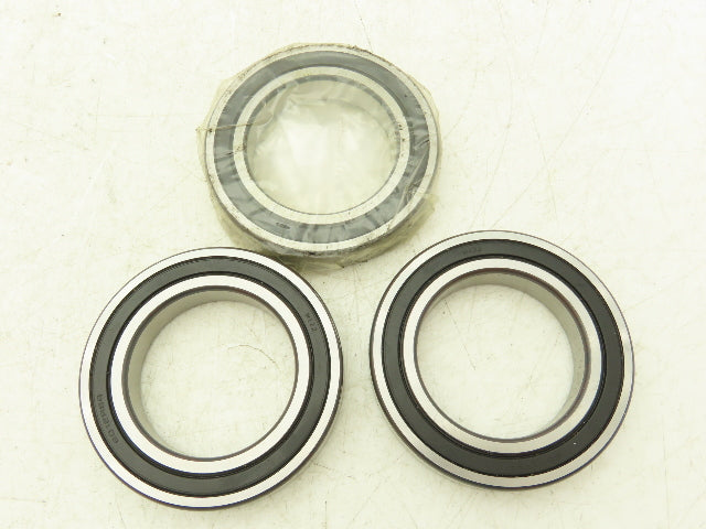 Fag 6012-2RSR Sealed Bearing Both Sides 60x95x18 mm Lot Of 3
