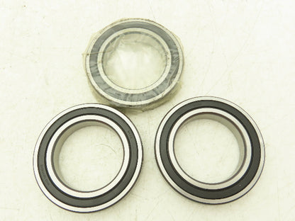 Fag 6012-2RSR Sealed Bearing Both Sides 60x95x18 mm Lot Of 3