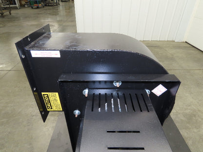 Hartzell A03-9-122 Backward Incline Centrifugal Blower 13" Fan Belt Drive 3Hp