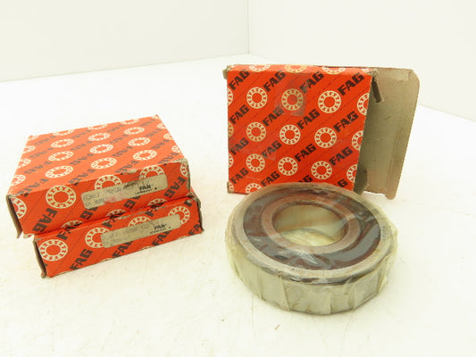 Fag 6307.2RSR.C3.L12 Bearing Sealed 80mm-OD 35mm-ID 21mm-W Lot Of 3