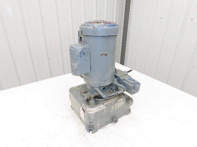 Hydraulic Power Unit 2.5 Gallon Tank 1.5Hp 115/230V 3450 RPM 1PH GE Motor
