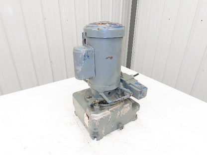 Hydraulic Power Unit 2.5 Gallon Tank 1.5Hp 115/230V 3450 RPM 1PH GE Motor