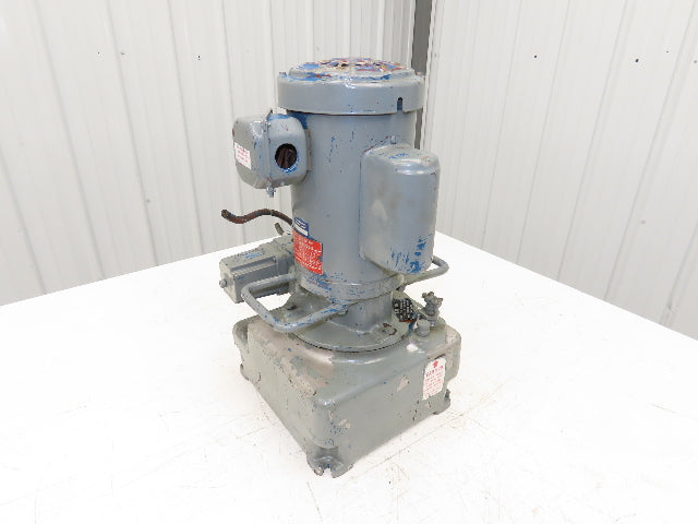 Hydraulic Power Unit 2.5 Gallon Tank 1.5Hp 115/230V 3450 RPM 1PH GE Motor