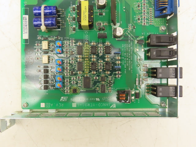 Yaskawa JANCD-YEW01-E Printed Circuit Board Control Interface PCB Card Rev A01