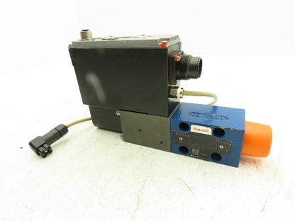 Rexroth Hydraulic Proportional Directional Servo Valve w/Position Feedback 24V