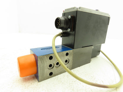 Rexroth Hydraulic Proportional Directional Servo Valve w/Position Feedback 24V