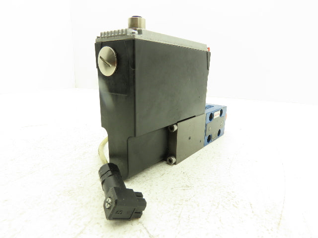 Rexroth Hydraulic Proportional Directional Servo Valve w/Position Feedback 24V